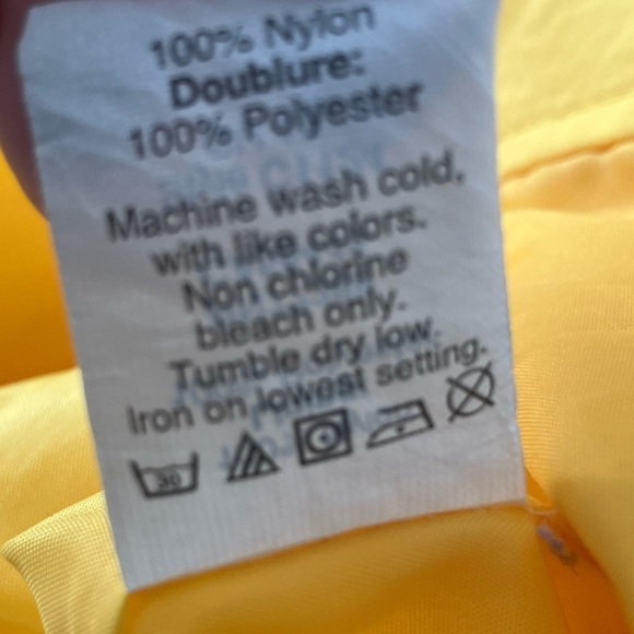 J.Crew Lightweight Yellow Zip and Button Up Hooded Utility Jacket Size Small - Picture 8 of 8